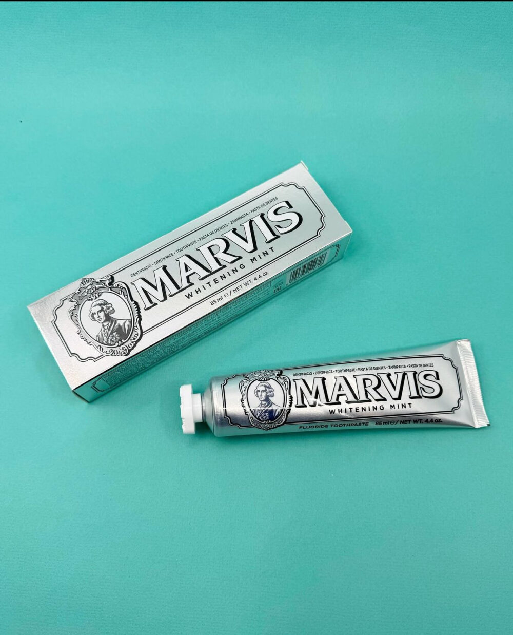 MARVIS PASTA DENTAL EN DOS VERSIONES AMBAS BLANQUEADORAS /  MARVIS whitening  / MARVIS  smokers whitening / ORIGINAL ITALIANA / VEGANA