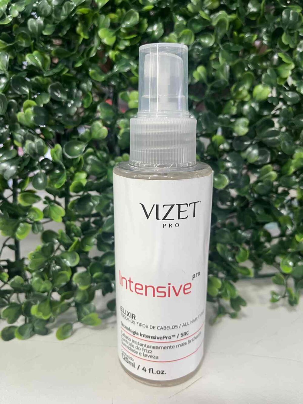 Intensive Pro Elixir profesional para el frizz brillo espejado .